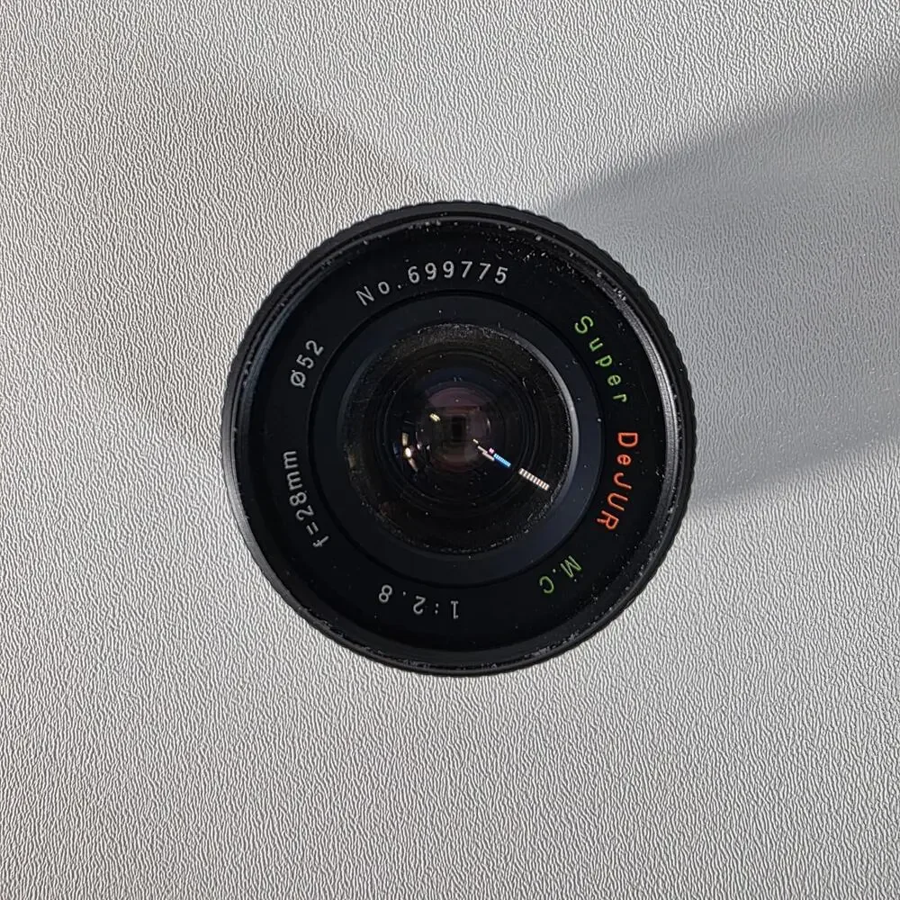 Super Dejur MC 1:2.8f 28MM Lens W/ Cap for Canon FD mount